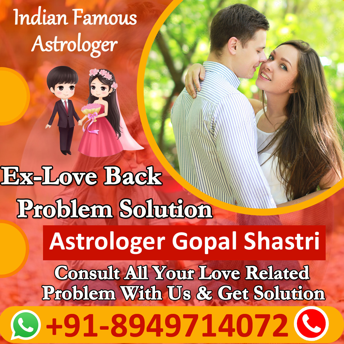 Astrologer Guru Dalip Kumar +91-8949714072